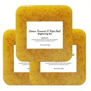 Lemon Turmeric Brightening Soap Bar